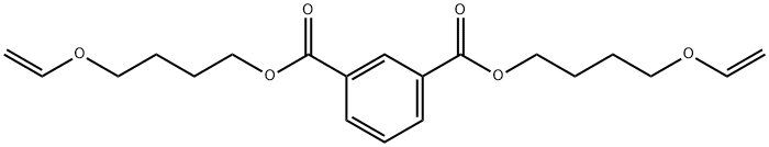 双[4-(乙烯氧基)丁基]异酞酸酯, 130066-57-8, 结构式