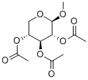 METHYL-2,3,4-TRI-O-ACETYL-BETA-D-XYLOPYRANOSIDE Structure