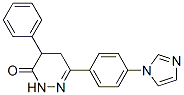 6-((4-imidazol-1-yl)phenyl)-4-phenyl-4,5-dihydro-2H-pyridazin-3-one Struktur