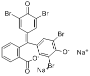 テトラブロモフェノールフタレインジナトリウム 化学構造式