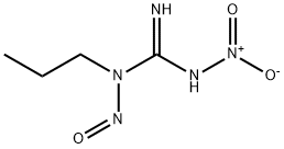 N'-NITRO-N-NITROSO-N-PROPYLGUANIDINE Struktur