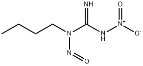 1-BUTYL-3-NITRO-1-NITROSOGUANIDINE Struktur