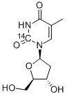 THYMIDINE, [2-14C] Struktur