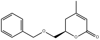 (R)-6-BENZYLOXYMETHYL-4-METHYL-5,6-DIHYDRO-PYRAN-2-ONE Structure