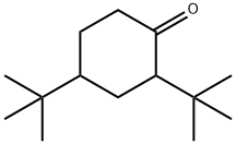 2,4-二(1,1-二甲基乙基)环己酮 结构式