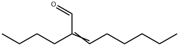 2-ブチル-2-オクテナール 化学構造式