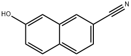7-HYDROXY-NAPHTHALENE-2-CARBONITRILE Struktur