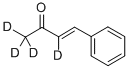 苄叉丙酮-D4, 130208-38-7, 结构式