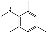 2,4,6-三甲基-N-甲基苯胺,13021-14-2,结构式