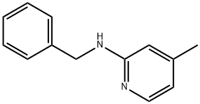 4-Picoline, 2-(benzylamino)- Structure