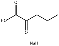 2-酮戊酸 钠盐,13022-83-8,结构式