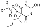 SECOBARBITAL-D5 Struktur