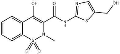5'-羟基美洛昔康,130262-92-9,结构式