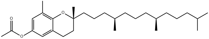 δ-Tocopherol Acetate Struktur