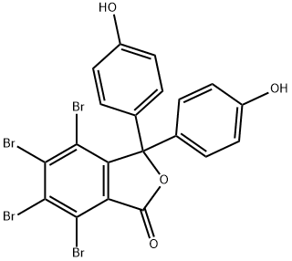 4,5,6,7-テトラブロモフェノールフタレイン 化学構造式