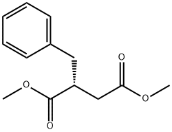 (R)-(+)-dimethyl-2-benzyl- succinate Struktur