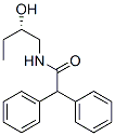 Benzeneacetamide, N-(2-hydroxybutyl)-alpha-phenyl-, (S)- Structure