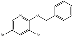 2-(苄氧基)-3,5-二溴吡啶, 130284-00-3, 结构式