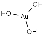 Gold hydroxide Struktur