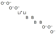 Boron lithium oxide (B4Li2O7), pentahydrate Struktur
