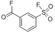 Benzoyl fluoride, 3-(fluorosulfonyl)- (9CI) Structure