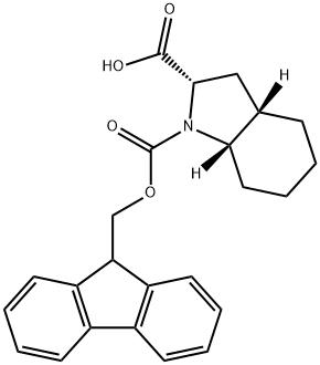Fmoc-L-八氢吲哚-2-甲酸, 130309-37-4, 结构式