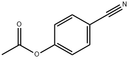 酢酸4-シアノフェニル 化学構造式