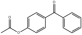 4-ACETOXYBENZOPHENONE 结构式