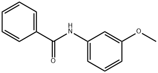 N-(3-メトキシフェニル)ベンズアミド 化学構造式