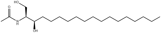 N-乙酰基二氢鞘氨醇,13031-64-6,结构式