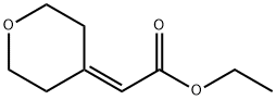 Ethyl (tetrahydro-4H-pyran-4-ylidene)acetate Structure