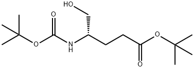 T-BUTYL 4-BOC-(S)-AMINO-5-HYDROXYPENTANOATE|