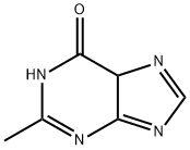 6H-Purin-6-one, 1,5-dihydro-2-methyl- (9CI) Structure