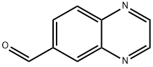 喹喔啉-6-甲醛, 130345-50-5, 结构式