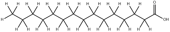 PENTADECANOIC-D29 ACID Structure