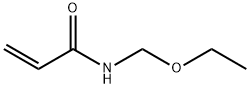 N-(エトキシメチル)アクリルアミド 化学構造式