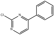 4-苯基-2-氯嘧啶, 13036-50-5, 结构式