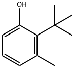 2-tert-Butyl-3-methylphenol Structure