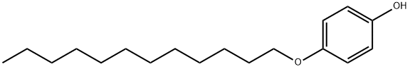 4-十二烷氧基苯酚, 13037-87-1, 结构式
