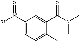 N,N,2-三甲基-5-硝基苯甲酰胺, 130370-02-4, 结构式