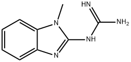 Guanidine, (1-methyl-1H-benzimidazol-2-yl)- (9CI) Structure