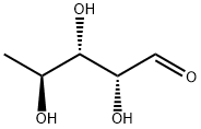 5-デオキシ-L-アラビノース 化学構造式