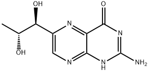 2-amino-6-[(1S,2R)-1,2-dihydroxypropyl]-4(1H)-Pteridinone Structure