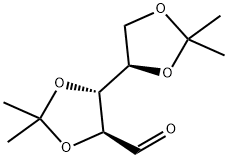 (4S)-2,2-Dimethyl-5β-[(4R)-2,2-dimethyl-1,3-dioxolane-4β-yl]-1,3-dioxolane-4α-carbaldehyde Structure