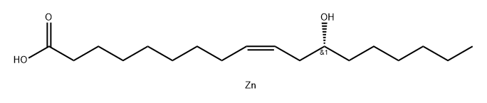 zinc diricinoleate Struktur