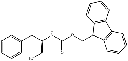 FMOC-D-苯丙氨醇, 130406-30-3, 结构式