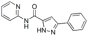 5-phenyl-N-pyridin-2-yl-2H-pyrazole-3-carboxamide Structure
