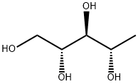 5-deoxy-D-ribitol 化学構造式