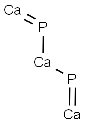 リン化カルシウム 化学構造式