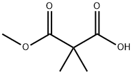 2,2-DIMETHYL-MALONIC ACID MONOMETHYL ESTER 化学構造式